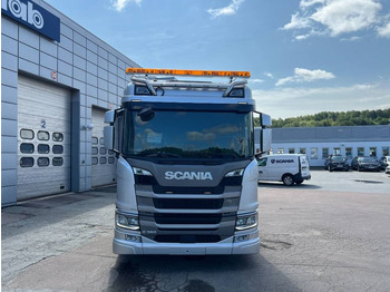 Kravas auto ar manipulatoru Scania G 360 6x2*4 Brädgårdsbil: foto 2
