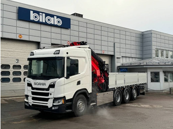 Kravas auto ar manipulatoru SCANIA G