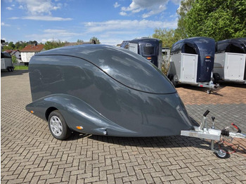 Motocikla piekabe PKW Anhänger Motorrad Geschlossen Kofferanhänger 1000kg 100km/h: foto 3