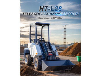 Teleskopiskais riteņu iekrāvējs