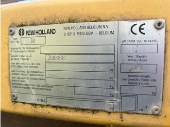 Kombainu papildaprīkojums New Holland Tipo 30: foto 5