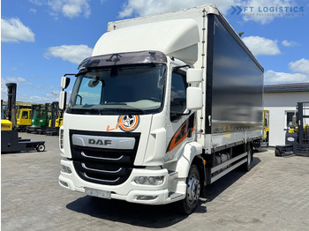 Jaunā Kravas automašīna ar tentu DAF LF 260 FA / AUTOMATIC / 9,255 kg PAYLOAD / 4x2 / 18 PALLETS / TAIL LIFT / SIDE BOARDS / EXCELLENT CONDITION! [ Copy ]: foto 3