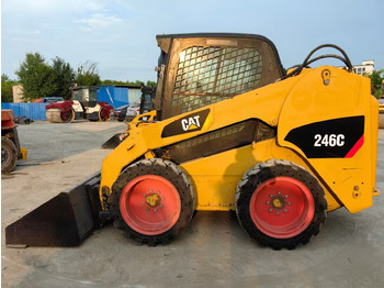 Celtniecības tehnika CATERPILLAR used skid-steer CAT246C high quality: foto 2