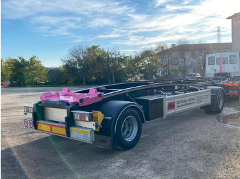 Multilift/ Būvgružu konteinera piekabe