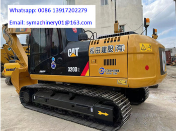Kāpurķēžu ekskavators CATERPILLAR 320D2