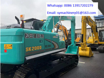 Kāpurķēžu ekskavators KOBELCO
