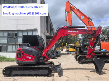 Kāpurķēžu ekskavators YANMAR