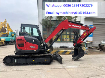 Kāpurķēžu ekskavators Yanmar Vio 80: foto 2