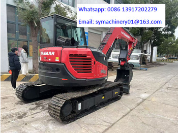 Kāpurķēžu ekskavators Yanmar Vio 80: foto 4