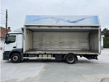 Kravas automašīna dzērienu pārvadāšanai pārvadāšana dzērienu MERCEDES-BENZ ANTOS 18.30 L automatische Seitenladung | LBW | Klima | Tempomat: foto 4