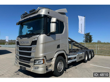 Konteineru vedējs/ Kravas automašīna ar noņemamā virsbūve SCANIA R