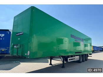 Puspiekabe slēgtā virsbūve VAN ECK