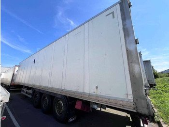 Puspiekabe slēgtā virsbūve