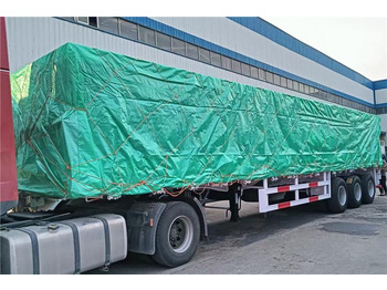 Jaunā Puspiekabe noņemamā virsbūve/ Konteineru vedējs 2025 New Model 40ft Flatbed Semi Trailer for Sale In Saudi Arabia: foto 4