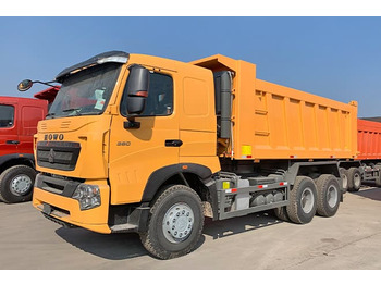 Jaunā Kravas automašīna pašizgāzējs pārvadāšana birstošo kravu SINOTRUK Sinotruk Howo 380 10 Wheeler Tipper Truck for Sale in Guinea: foto 2