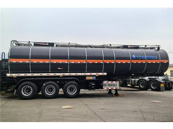 Jaunā Puspiekabe cisterna pārvadāšana bitumena TITAN 3 Axle Bitumen Asphalt Tanker Trailer for Sale In Nigeria: foto 2