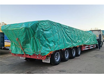 Puspiekabe zema profila platforma TITAN