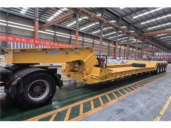 Puspiekabe zema profila platforma TITAN