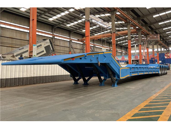 Puspiekabe zema profila platforma TITAN