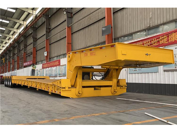 Puspiekabe zema profila platforma TITAN