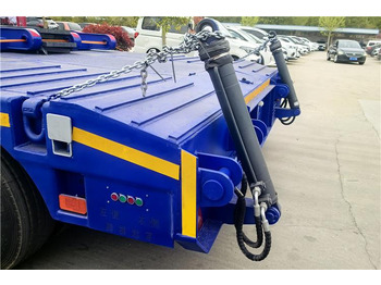 Jaunā Puspiekabe zema profila platforma TITAN 6 Axle 120 Ton Extendable Low Loader Trailer for Sale Price: foto 4