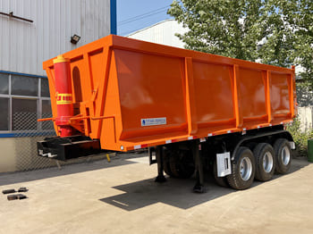Jaunā Puspiekabe pašizgāzējs TITAN Dump Semi Truck Trailer for Sale in Ghana: foto 2