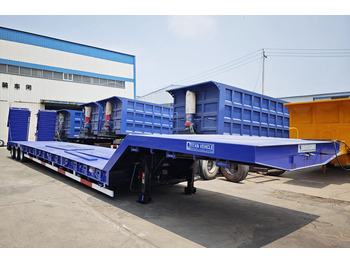 Puspiekabe zema profila platforma TITAN