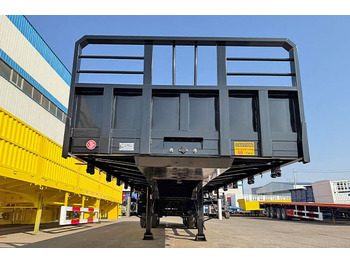 Jaunā Bortu puspiekabe/ Platforma pārvadāšana konteineru TITAN Tri Axle Flatbed Trailer for Sale in Jamaica: foto 3