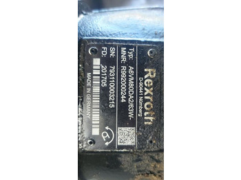 Hidrauliskais motors - Celtniecības tehnika Silnik hydrauliczny hydromatik A6VM80DA: foto 4