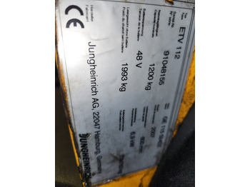 Bīdmasta krautņotājs JUNGHEINRICH ETV