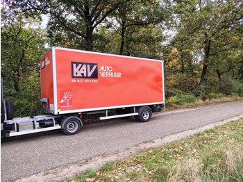 Puspiekabe slēgtā virsbūve