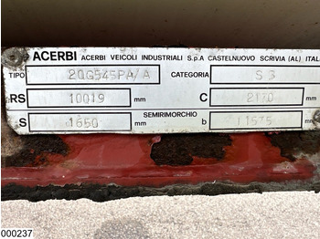 Puspiekabe cisterna ACERBI Gas 54700 Liter, LPG GPL gas tank, Gaz, 1 Compartment: foto 4