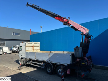 Bortu kravas automašīna/ Platforma, Kravas auto ar manipulatoru DAF XF 410 6x2, Fassi, Retarder, Remote: foto 4