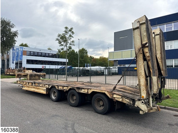 Puspiekabe zema profila platforma Louault Lowbed 34,000 kg, Steering axle, Hydraulic, Winch: foto 3 Puspiekabe zema profila platforma Louault Lowbed 34,000 kg, Steering axle, Hydraulic, Winch: foto 3