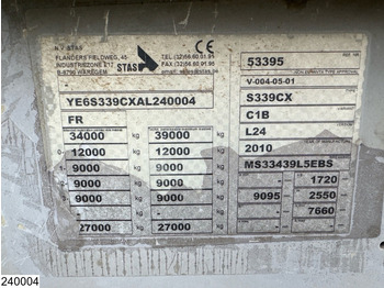 Puspiekabe pašizgāzējs Stas kipper 23.19 m3, Lift axle: foto 4