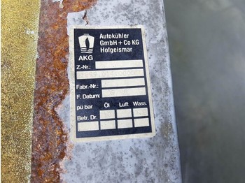Dzinējs un rezerves daļas - Celtniecības tehnika Ahlmann AZ14-4108522A-AKG 1899.014.0000-Cooler/Kühler: foto 4