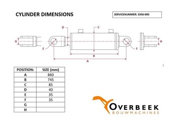 Hidraulika Atlas - Cylinder/Zylinder/Cilinder: foto 4