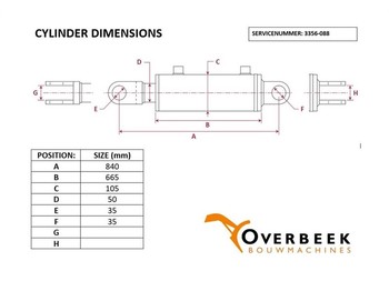 Hidraulika Atlas - Lifting cylinder/Hubzylinder/Hefcilinder: foto 4