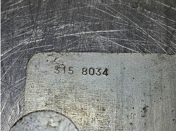 Rāmis/ Šasija - Celtniecības tehnika Cat 950H-312-6600/315-8034-Fender bracket/Halter/Steun: foto 5