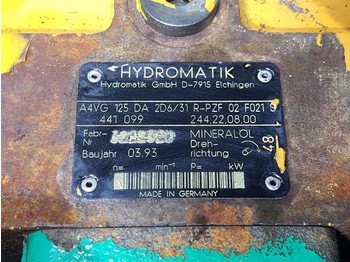 Hidraulika Hydromatik A4VG125DA2D6/31R-Drive pump/Fahrpumpe/Rijpomp: foto 4