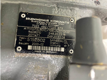 Hidraulika - Celtniecības tehnika Liebherr A316-7022482/7023879-Rexroth-Load sensing pump: foto 5