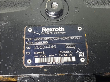 Hidraulika - Celtniecības tehnika Rexroth A4VG71DA2D2/32R-R902055385-Drive pump/Fahrpumpe: foto 4
