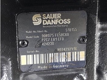 Hidraulika Sauer Danfoss 90R075FC5BC60P7C7-518155-Drive pump/Fahrpumpe/Pomp: foto 4
