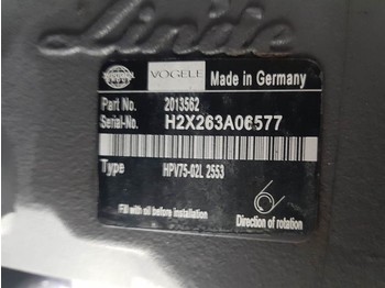 Hidraulika Vögele 2013562-Linde HPV75-02L 2553-Drive pump/Fahrpumpe: foto 3