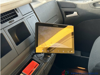 Kravas auto ar manipulatoru, Bortu kravas automašīna/ Platforma MAN TGM 18.250 Kran Hiab 099 gefaltet am Heck 1.Hand: foto 3