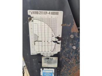 Strēle Hiab Hiduo 211 EP-4 Laadkraan / Crane: foto 5