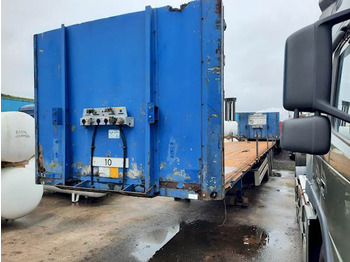 Bortu puspiekabe/ Platforma VAN HOOL