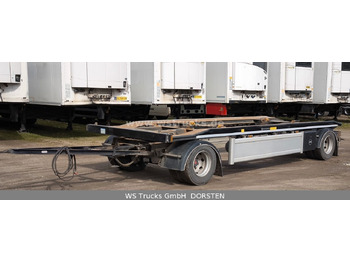 Multilift/ Būvgružu konteinera piekabe HÜFFERMANN