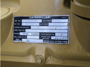 Elektroģenerators Caterpillar 3412 PC 38S GENERATOR 625KVA USED: foto 5
