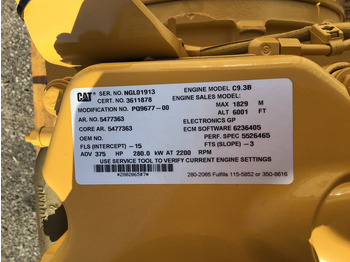 Jaunā Celtniecības tehnika Caterpillar C9.3B NGL-5477363 NEW: foto 5